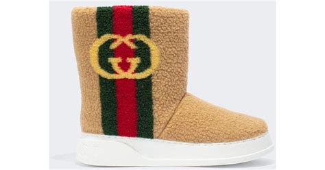 gucci snow boots for men|gucci ankle boots with pearls.